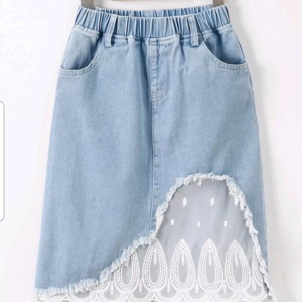 Denim skirt